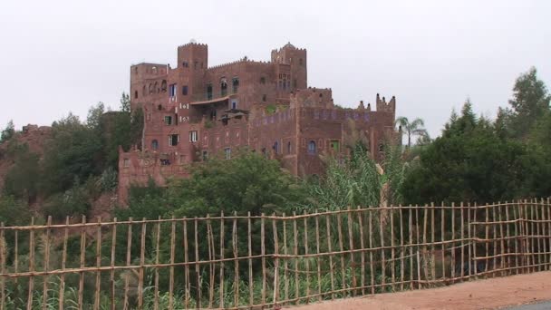 Kasbah Tifirte nella valle di Ourika — Video Stock