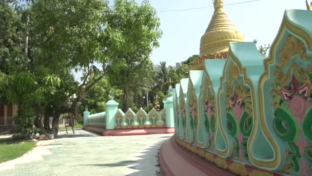 Pagoda en bagan, myanmar — Vídeos de Stock