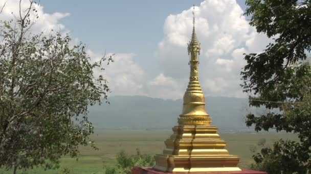 Pagode in bagan, myanmar — Stockvideo