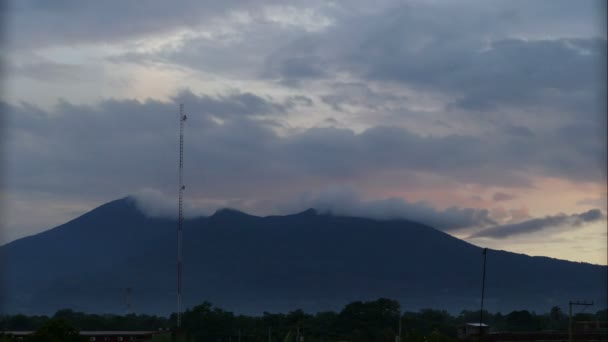 Volcan Mombacho in Granada, Nicaragua — Stockvideo