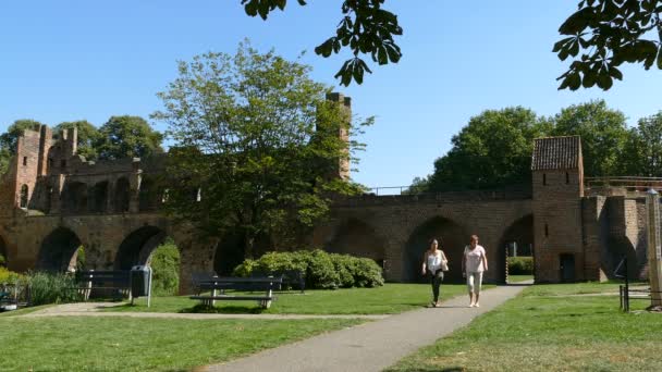 Porta Berkel di Zutphen — Video Stock