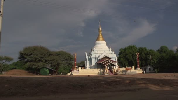 Pagoda in bagan, mirtillo — Video Stock