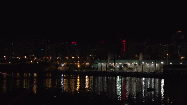 Florianopolis Liman Tekne Görüntüleri — Stok video