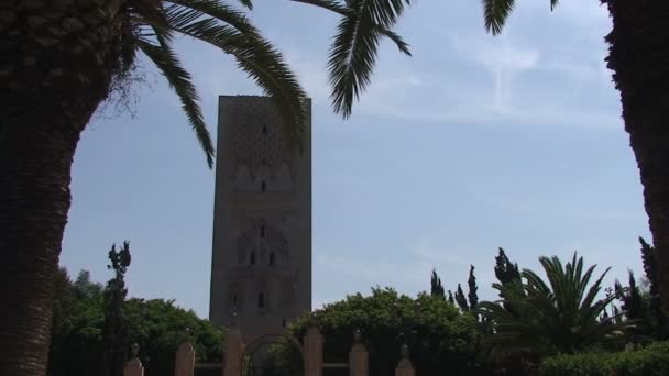 Mooie Hassan Toren — Stockvideo