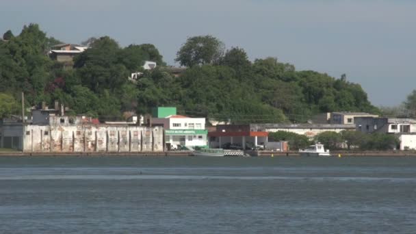 Laguna, Vista lago — Vídeo de Stock