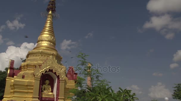 Pagoda en bagan, myanmar — Vídeo de stock