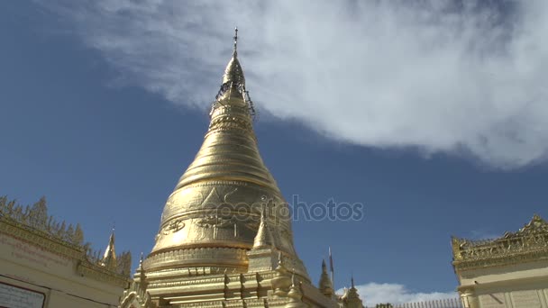 Pagoda în Bagan, Myanmar — Videoclip de stoc
