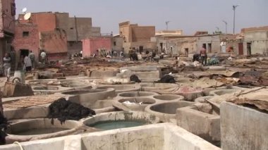 Tabakhane işçi Marakeş 