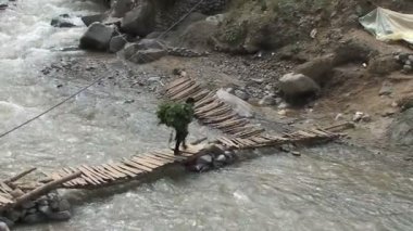 Ourika River Müslüman kadın