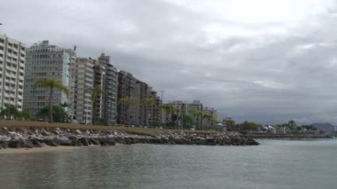 Florianopolis, manzarası Beira-Mar avenue görüntüleri