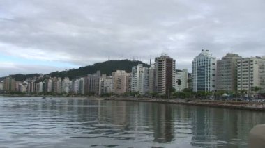 Florianopolis, manzarası Beira-Mar avenue görüntüleri