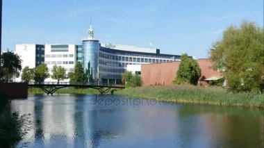 Saxion lise gölette yansıması  