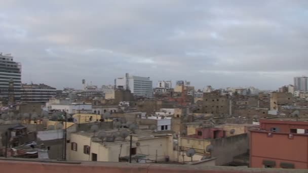 Widok na Casablanca — Wideo stockowe