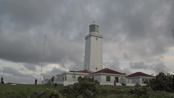 Laguna, Santa Marta Lighthouse — Stockvideo