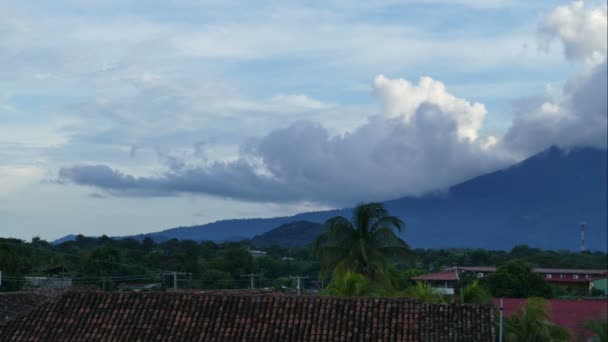 Volcan Mombacho Granada, Nikaragua — Stok video