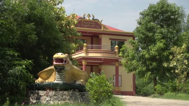 Pagoda en bagan, myanmar — Vídeos de Stock
