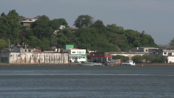 Laguna, Vista lago — Vídeo de Stock