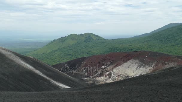 Cerro Negro volcano — ストック動画