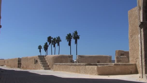 El Jadida fortified town — Stock Video
