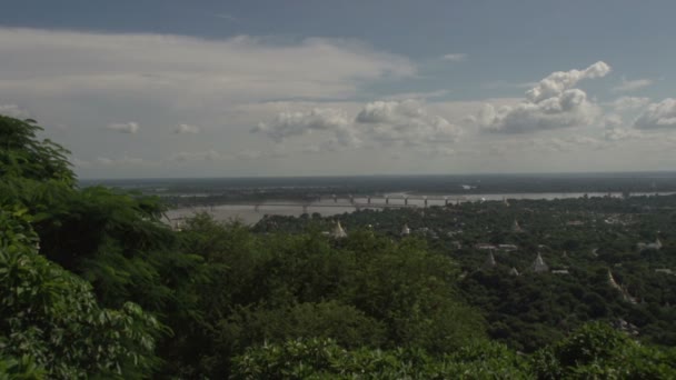 Tramonto da Mandalay Hill — Video Stock