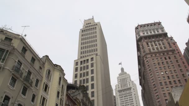 Sao Paulo, skyline panorama — Stock Video