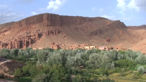 Dades Valley, landscape — Stock Video