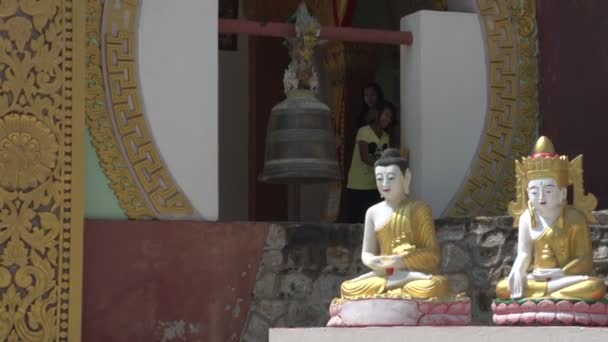 Pagoda in bagan, mirtillo — Video Stock