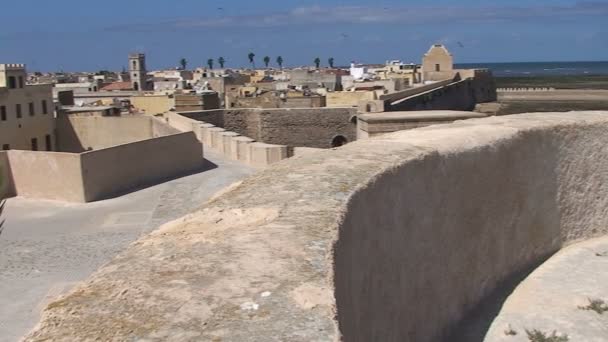 El Jadida città fortificata — Video Stock