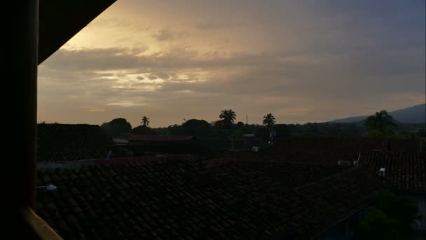 Granada al amanecer, Nicaragua — Vídeos de Stock