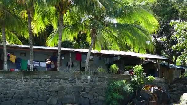 Casa sul lago Nicaragua — Video Stock