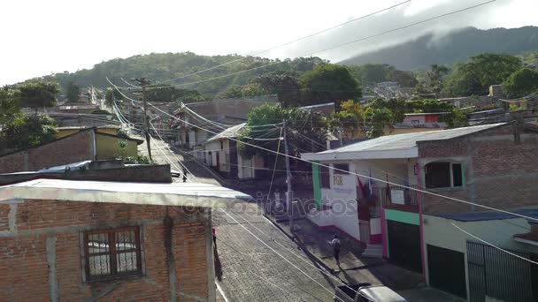 Morgen in den Straßen von Matagalpa — Stockvideo