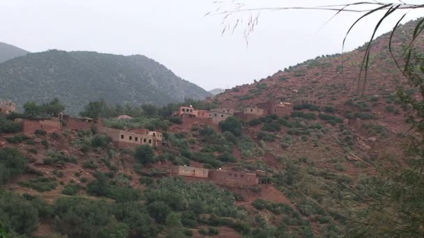 Kasbah Tifirte no vale de Ourika — Vídeo de Stock