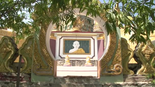 Pagode in bagan, myanmar — Stockvideo