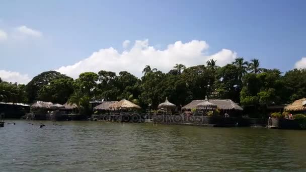 Plavba na jezeře Nikaragua — Stock video