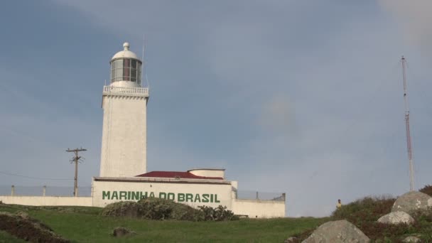 Laguna, Farol de Santa Marta — Vídeo de Stock