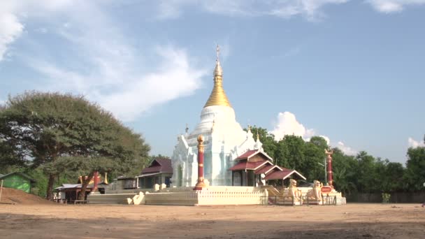 Pagoda en bagan, myanmar — Vídeo de stock