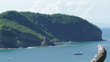 San Juan del Sur orman sahil şeridi
