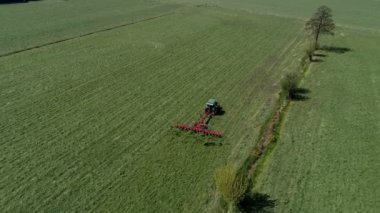 Çim sallayarak tarım makine