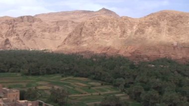 Tinerhir, dağlar görünümünden