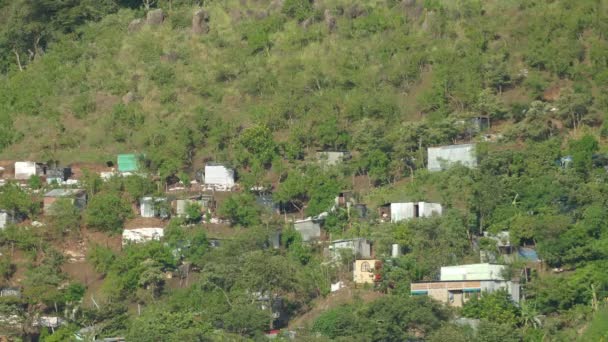 Overview of Matagalpa village — Stock Video