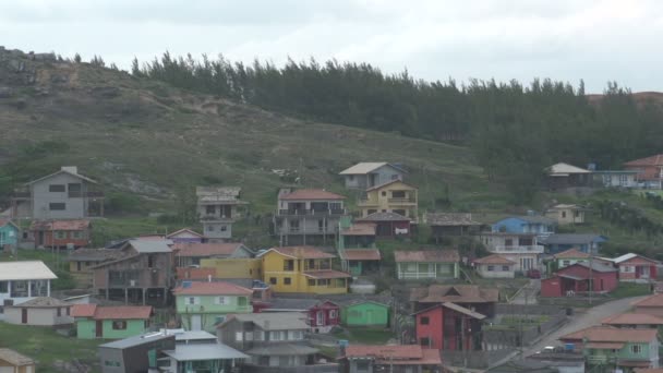 Laguna, Santa Marta dorp — Stockvideo