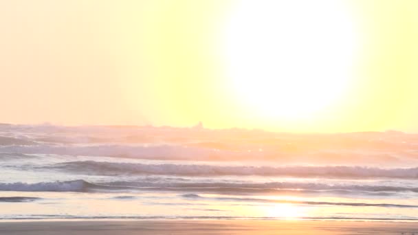Laguna, Sunrise at beach — Stock Video