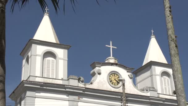 Laguna, Edifícios coloniais — Vídeo de Stock