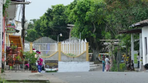 Straße von Catarina Stadt — Stockvideo