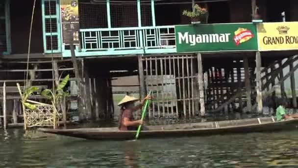 Crucero de Nyaung Shwe — Vídeos de Stock