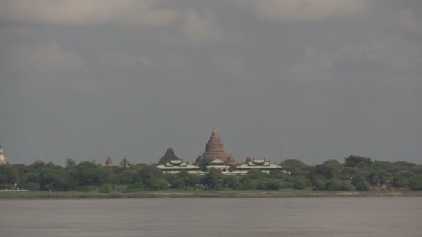 Evet Yarwaddy Nehri — Stok video