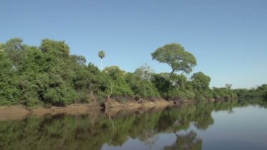 Pantanal, Nehri üzerinde tekne