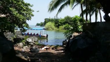 Granada adaları iskelede