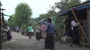 Myanmar Nyaung Shwe pazarda