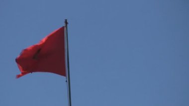 Fas vawing üzerinde Rüzgar bayrağı